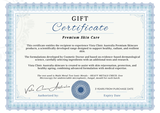 Gift Certificate for Premium Skincare Experience